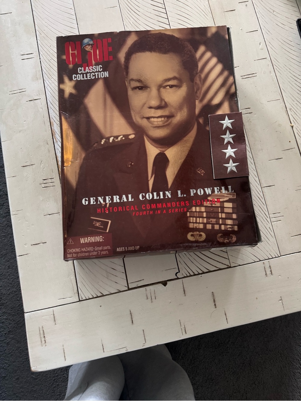 GI Joe Classic Collection - General Colin L. Powell Figure (Brown, Black, Cream)